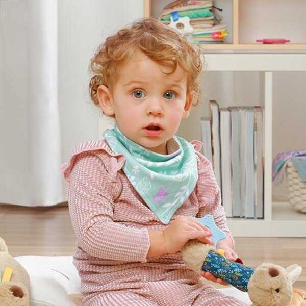 BabyOno слюнявчик 2pcs Birds - BabyOno