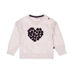 Dirkje Sweater dropped shoulder 86 Beige grey - Dirkje