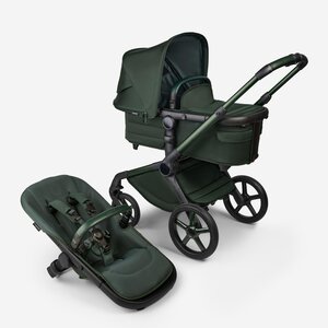 Bugaboo Fox 5 kомплект коляски Noir Limited Edition Midnight Green - Bugaboo