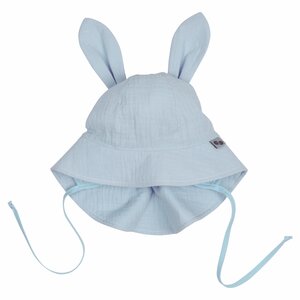 Nordbaby Organic cotton summer hat Bim 44/48 Light Blue - Nordbaby