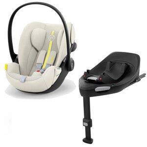 Cybex Cloud G i-Size 40-87cm, автокресло Plus Seashell Beige with Base G - Cybex