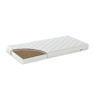 Nordbaby PREMIUM 2-sided mattress with coconut and PUR foam 120x60x9,5cm - Nordbaby