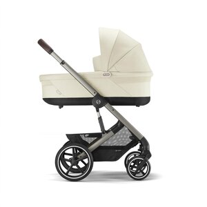 Cybex Balios S Lux kомплект коляски Seashell Beige + Cloud G i-size Plus  - Cybex