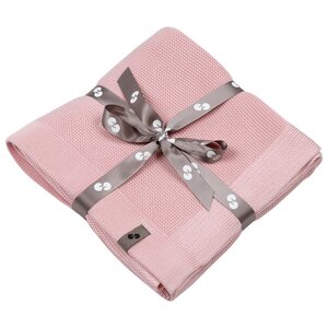 Nordbaby Knitted Bamboo Blanket Bambi One Size Candy Pink - Nordbaby