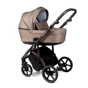 Nordbaby Active Plus kомплект коляски Praline Beige, Bronze Black  - Nordbaby