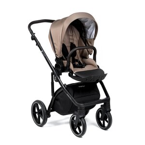 Nordbaby Active Plus kомплект коляски Praline Beige, Onyx Dark Brown  - Nordbaby