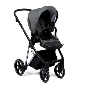 Nordbaby Active Lux kомплект коляски Deep Green, Chrome Black frame - Nordbaby