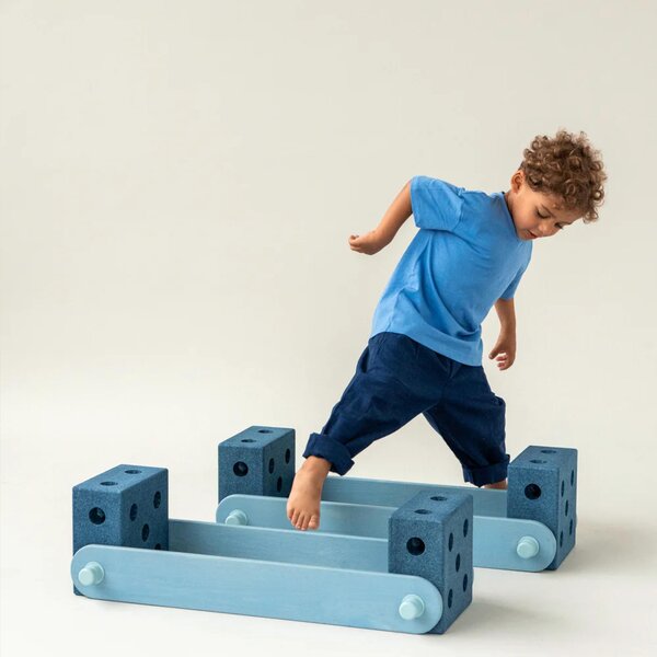 Modu развивающая игрушка Balance track Deep Blue / Sky Blue - Modu