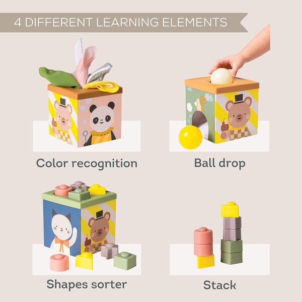 Taf Toys Play & discover cube - Taf Toys