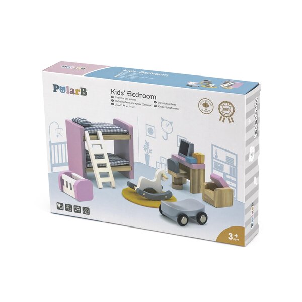 PolarB puidust lastetoa komplekt - PolarB