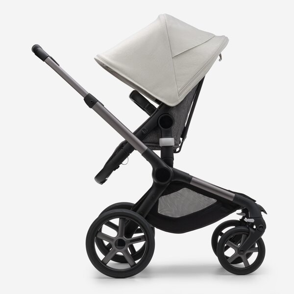 Bugaboo Fox 5 kомплект коляски Graphite/Grey Melange, Misty White - Bugaboo