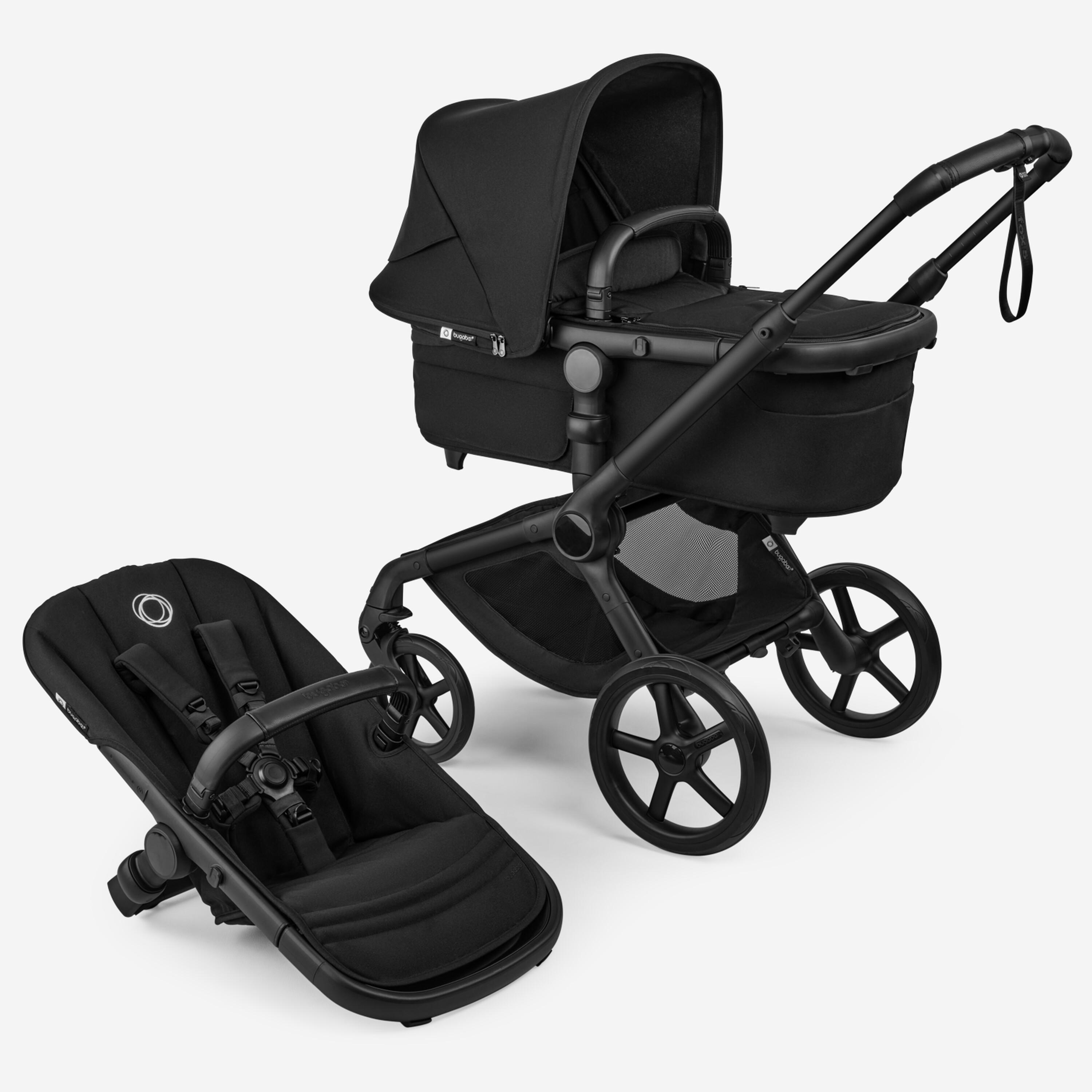 Bugaboo Fox 5 Renew vankrikomplekt Black/Heritage Black - Bugaboo