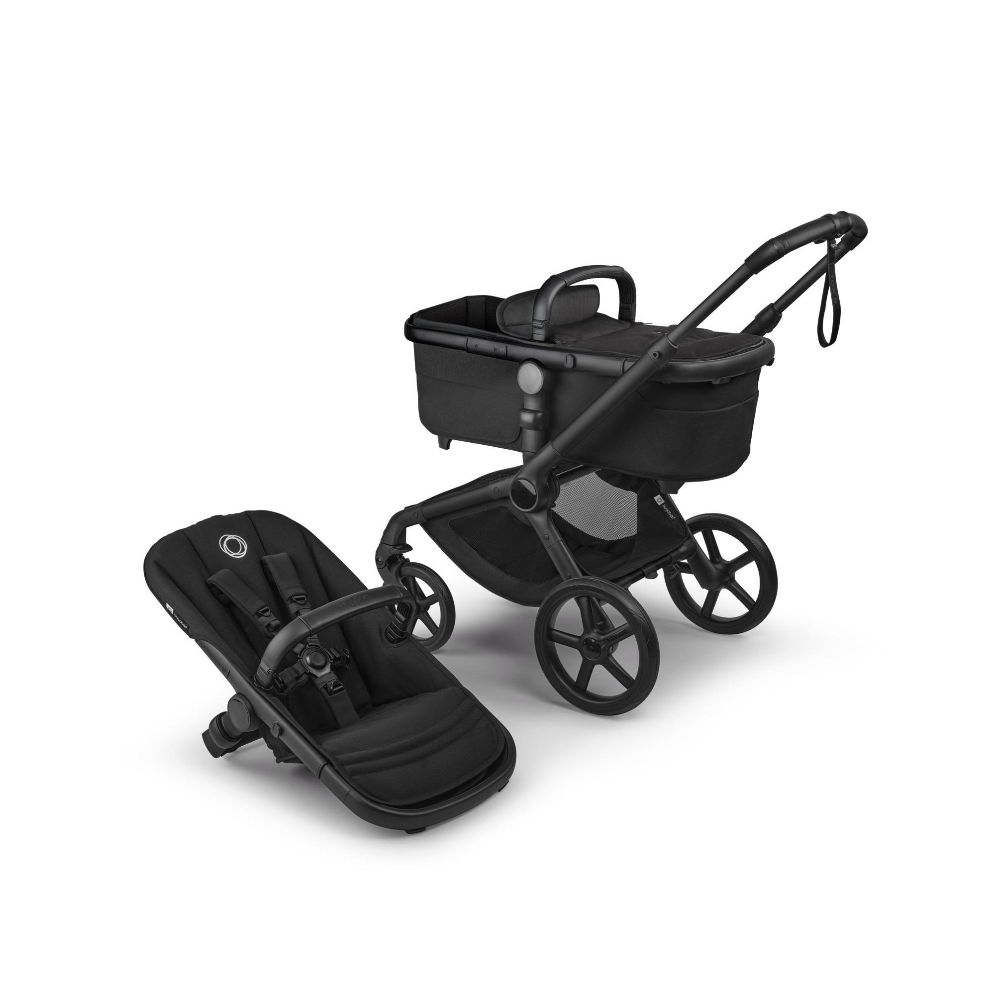 Bugaboo  Fox 5 Renew база бeз капюшона Black/Heritage Black - Bugaboo