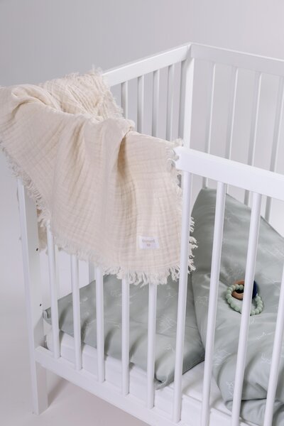 Tinynord võrevoodi Lassy 60x120cm, White - Tinynord