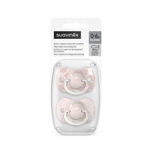 Suavinex соска natural 0-6M Dreams, Rose - Suavinex