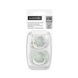 Suavinex соска natural 6-18M Dreams, Blue - Suavinex