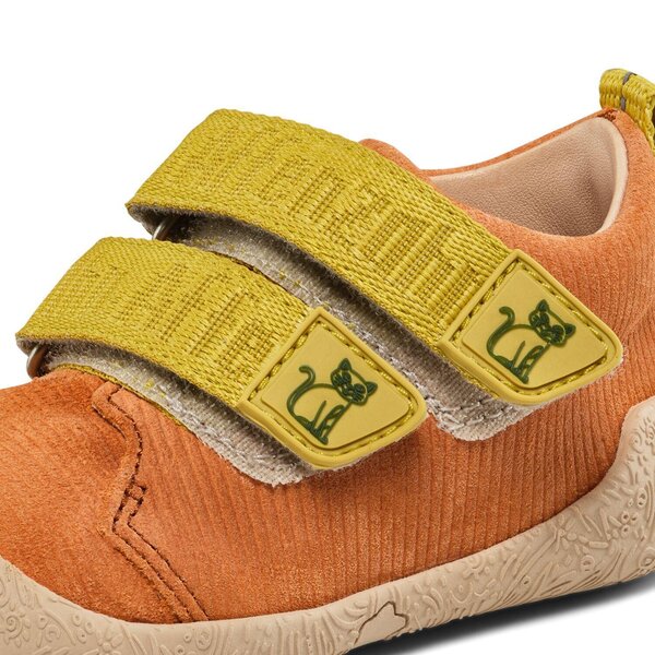 Affenzahn Prewalker Leather Walky Cat 19 Brown - Affenzahn