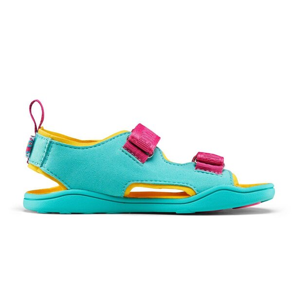 Affenzahn Sandal Vegan Airy Owl 24 Turquoise - Affenzahn