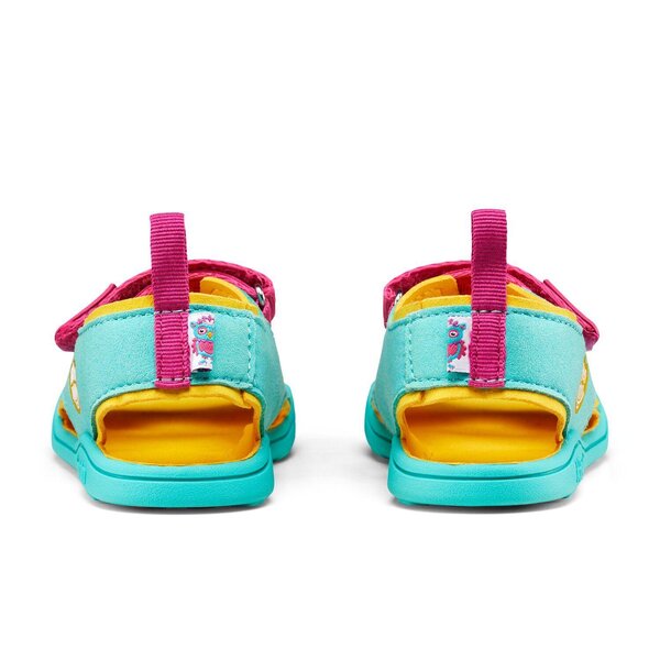 Affenzahn Sandal Vegan Airy Owl 24 Turquoise - Affenzahn