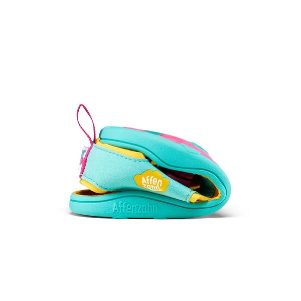 Affenzahn Sandal Vegan Airy Owl 24 Turquoise - Affenzahn