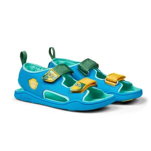 Affenzahn Sandal Vegan Airy Creative Bear 24 Blue - Affenzahn