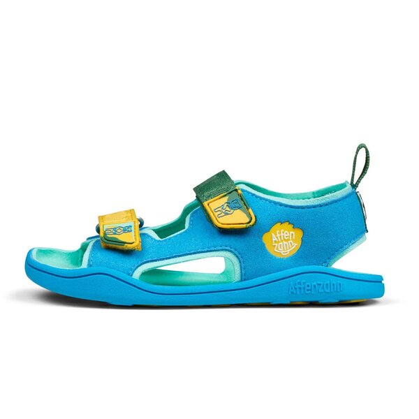 Affenzahn Sandal Vegan Airy Creative Bear 24 Blue - Affenzahn
