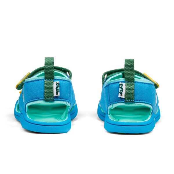 Affenzahn Sandal Vegan Airy Creative Bear 24 Blue - Affenzahn