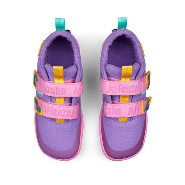 Affenzahn Sneaker Cotton Lucky Creative Toucan 23 Lavender - Affenzahn