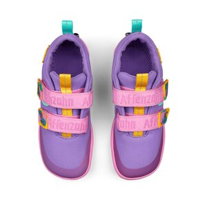 Affenzahn Sneaker Cotton Lucky Creative Toucan 23 Lavender - Affenzahn