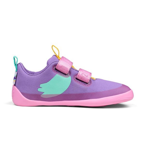 Affenzahn Sneaker Cotton Lucky Creative Toucan 23 Lavender - Affenzahn