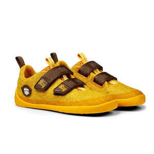 Affenzahn Sneaker Knit Happy Tiger 24 Yellow - Affenzahn