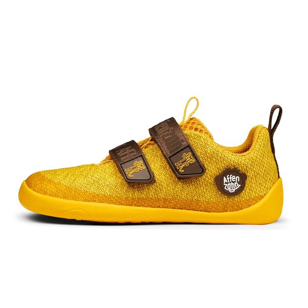 Affenzahn Sneaker Knit Happy Tiger 24 Yellow - Affenzahn