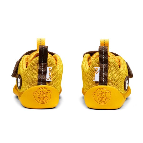 Affenzahn Sneaker Knit Happy Tiger 24 Yellow - Affenzahn