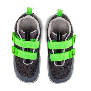 Affenzahn Sneaker Knit Happy Panther 22 Grey - Affenzahn