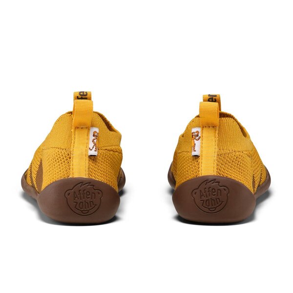 Affenzahn Slipper Knit Flinky Tiger 25 Yellow - Affenzahn