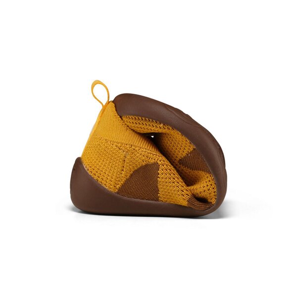 Affenzahn Slipper Knit Flinky Tiger 25 Yellow - Affenzahn