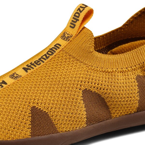 Affenzahn Slipper Knit Flinky Tiger 25 Yellow - Affenzahn