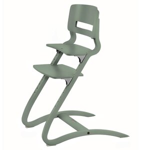 Leander Louie highchair wo. safety bar, Sage Green - Leander