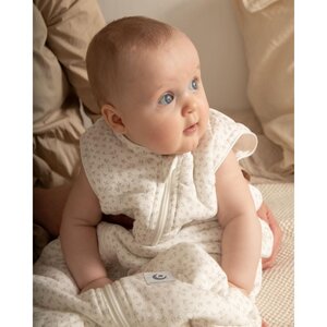 Easygrow sleeping bag 3-18m, TOG 2.0 Knopp Off White - Easygrow