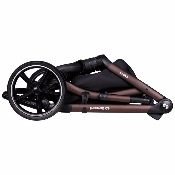 Tinynord Active vankrikomplekt Dark Chocolate, Bronze Black - Tinynord