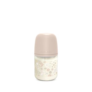 Suavinex Glass Bottle Slow flow 120ml Wonderland, Rose - Suavinex