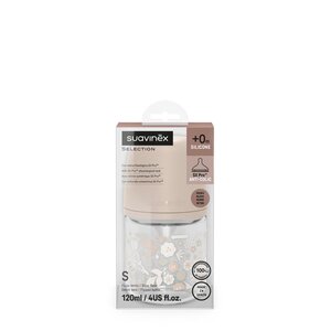 Suavinex glass bottle 120ml Wonderland Wond Rose - Suavinex