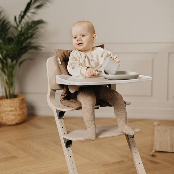 Leander Louie söögitool ilma turvakaareta Cappuccino - Leander