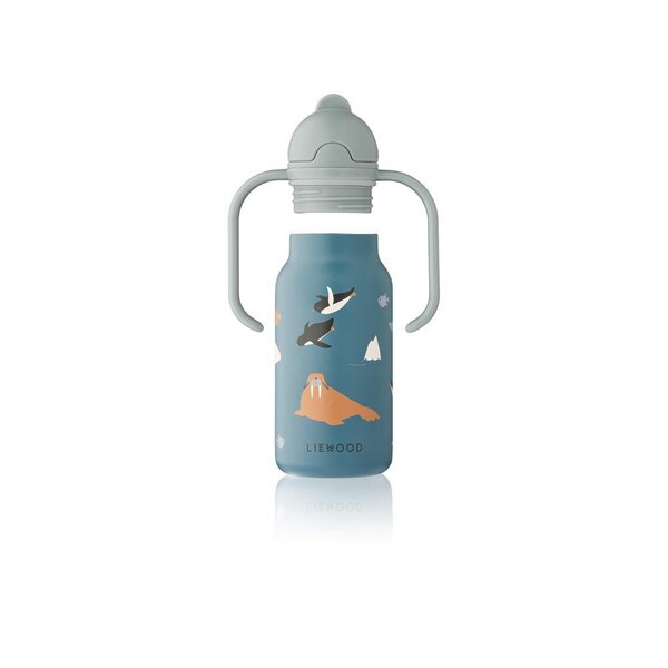Liewood Kimmie joogipudel 250ml, Arctic Sea / Ocean view - Liewood