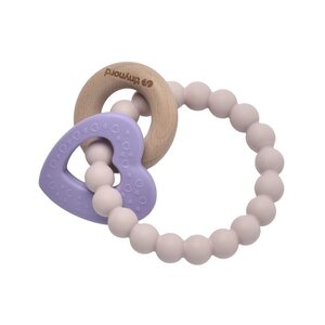 Tinynord silikoonist närimisrõngas Lavender/Pink - Tinynord