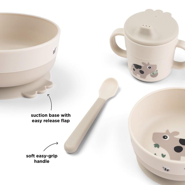 Done by Deer Foodie first meal set suction, Tiny farm - Done by Deer
