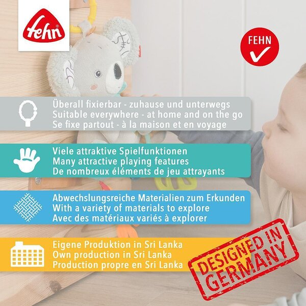Fehn riputatav mänguasi, Sajajalgne - Fehn