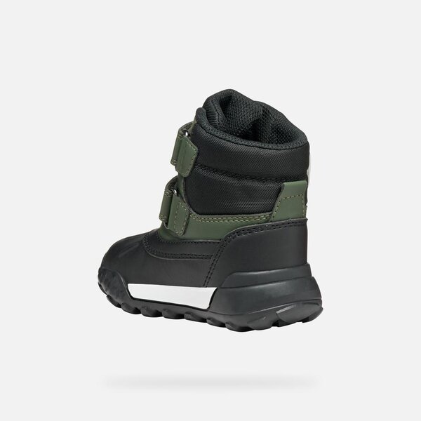 Geox saapad B trekkyup Dk Green/Black - Geox