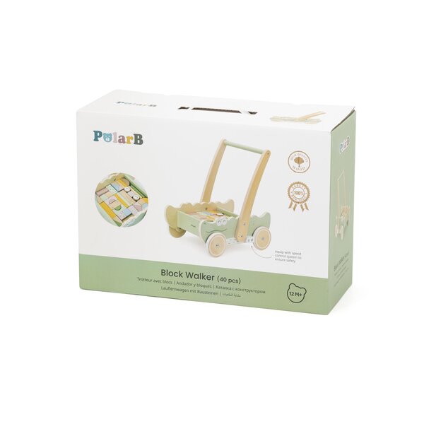 PolarB деревянная игрушка Block Walker - PolarB