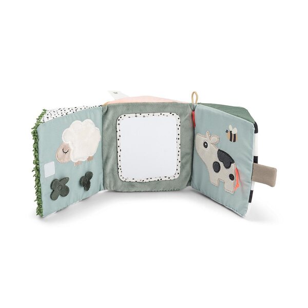 Done by Deer развивающая игрушка Fold-out sensory mirror Tiny farm - Done by Deer